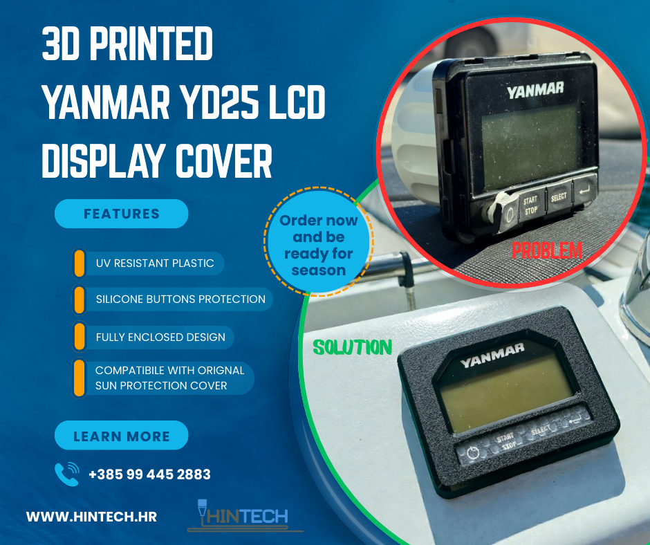 Yanmar YD25 LCD zaštitni poklopac
